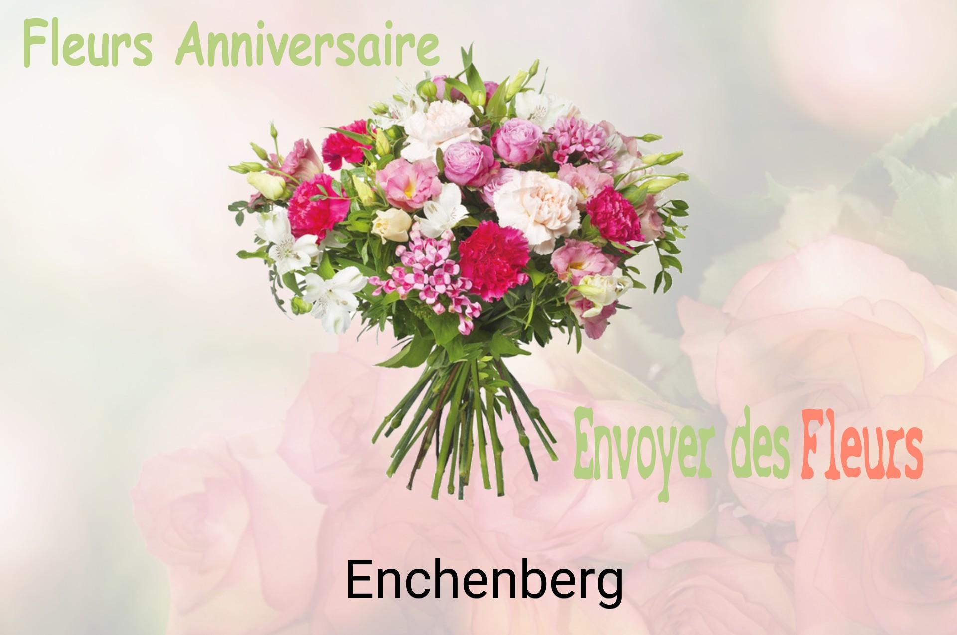 Bouquet de fleurs d’anniversaire livré à Enchenberg
